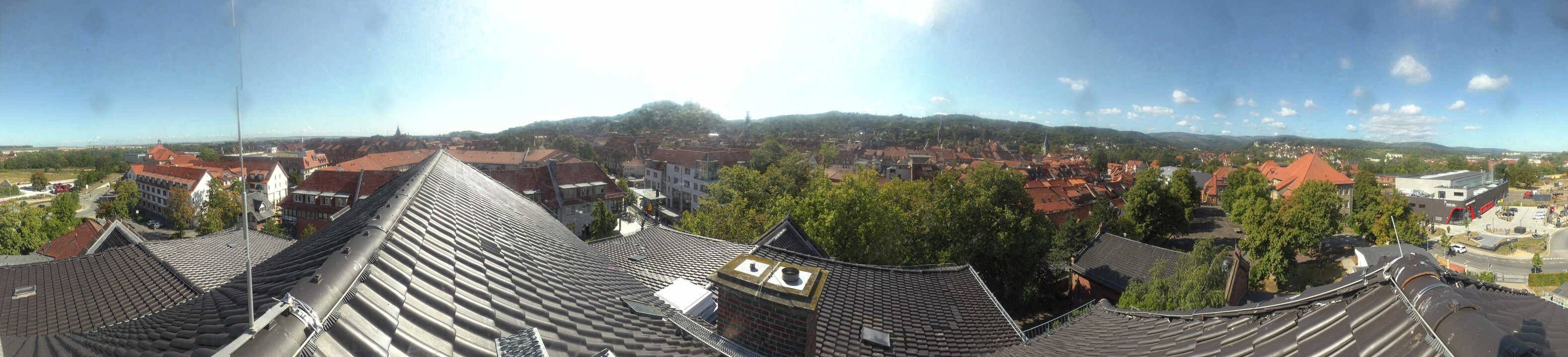Archiv Foto Webcam Wernigerode - Bick über die Altstadt