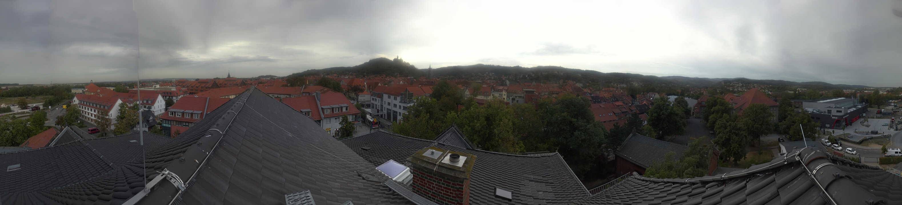Archiv Foto Webcam Wernigerode - Bick über die Altstadt