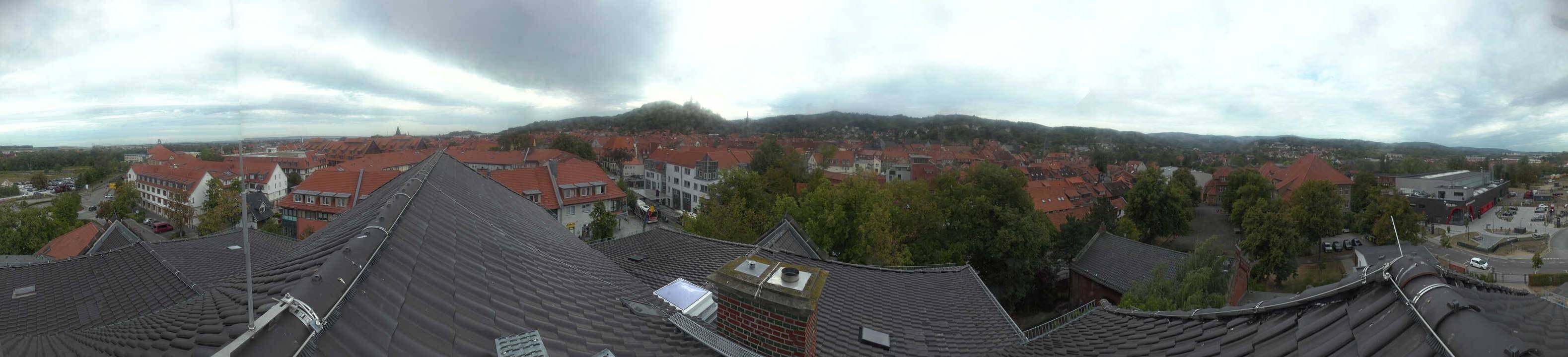 Archiv Foto Webcam Wernigerode - Bick über die Altstadt