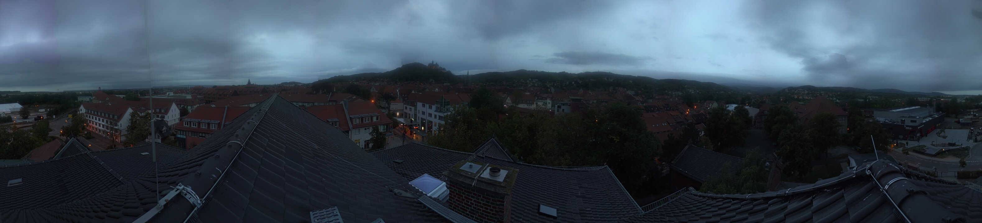 Archiv Foto Webcam Wernigerode - Bick über die Altstadt