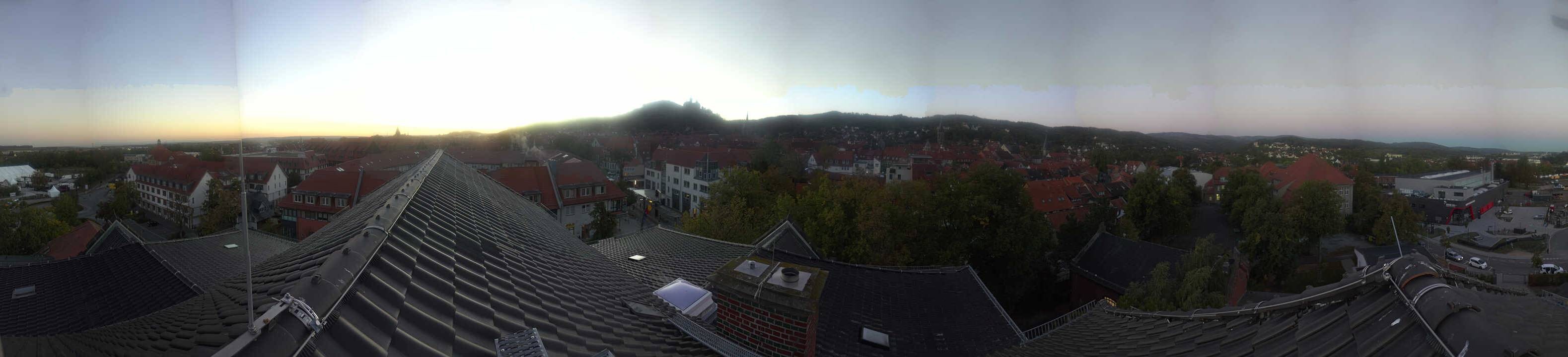 Archiv Foto Webcam Wernigerode - Bick über die Altstadt