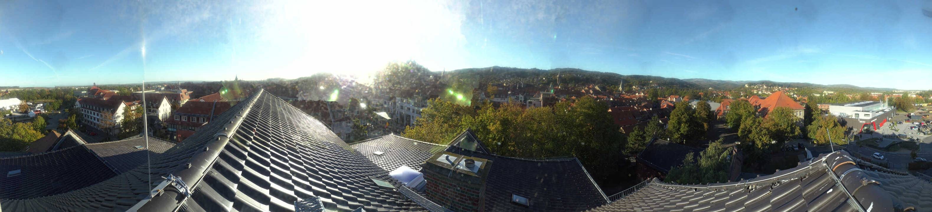 Archiv Foto Webcam Wernigerode - Bick über die Altstadt