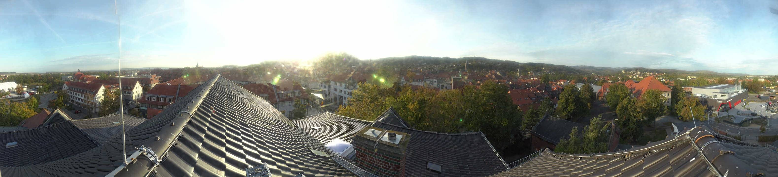 Archiv Foto Webcam Wernigerode - Bick über die Altstadt