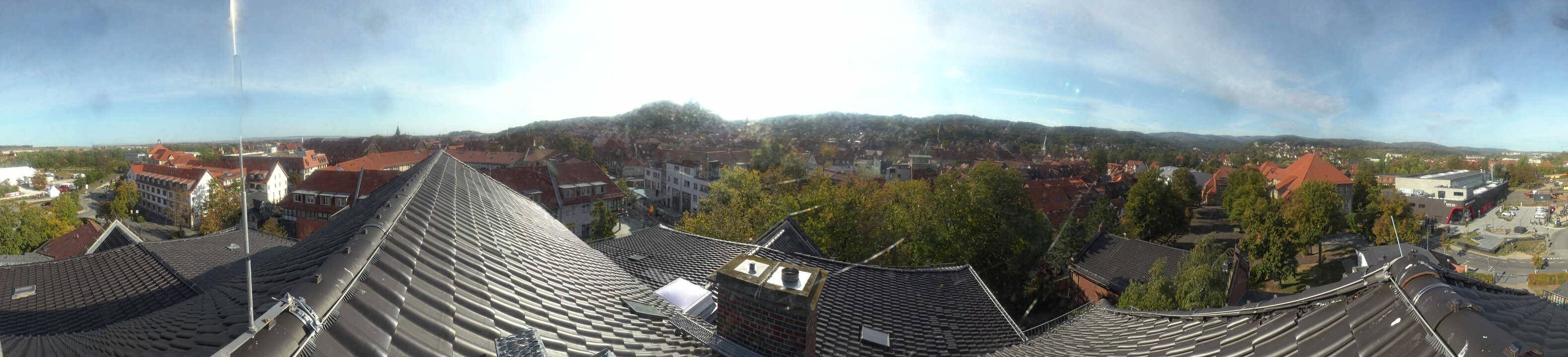 Archiv Foto Webcam Wernigerode - Bick über die Altstadt
