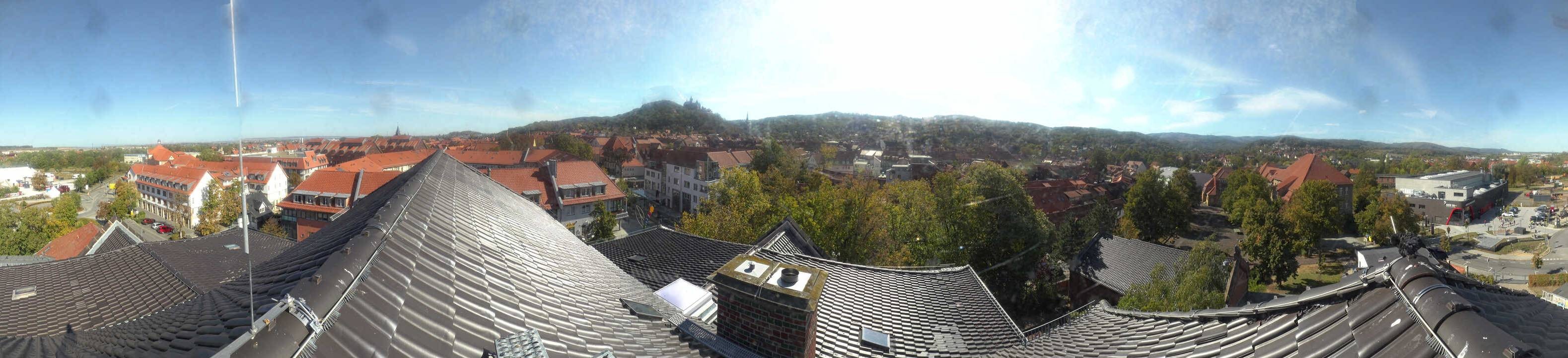 Archiv Foto Webcam Wernigerode - Bick über die Altstadt