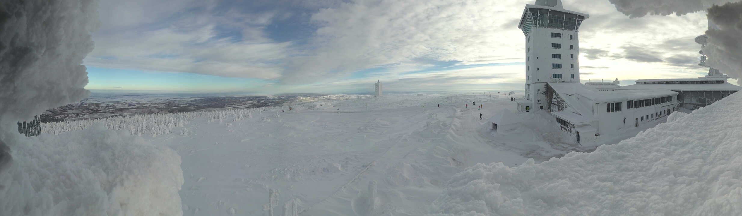 Archiv Foto Webcam Wernigerode - Ausblick vom Brocken
