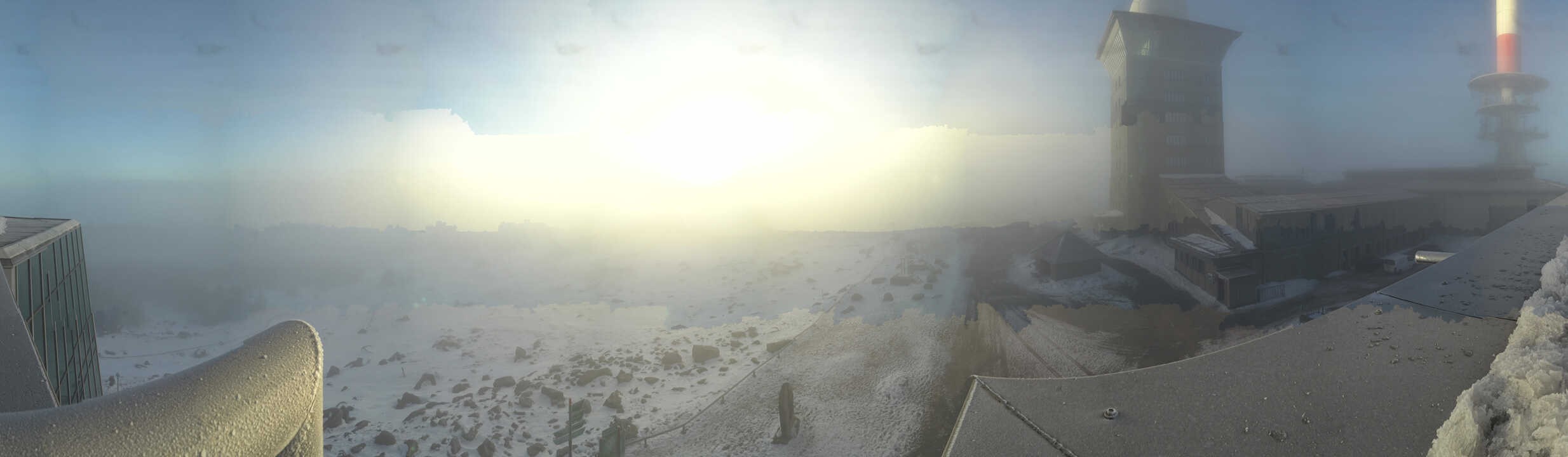 Archiv Foto Webcam Wernigerode - Ausblick vom Brocken