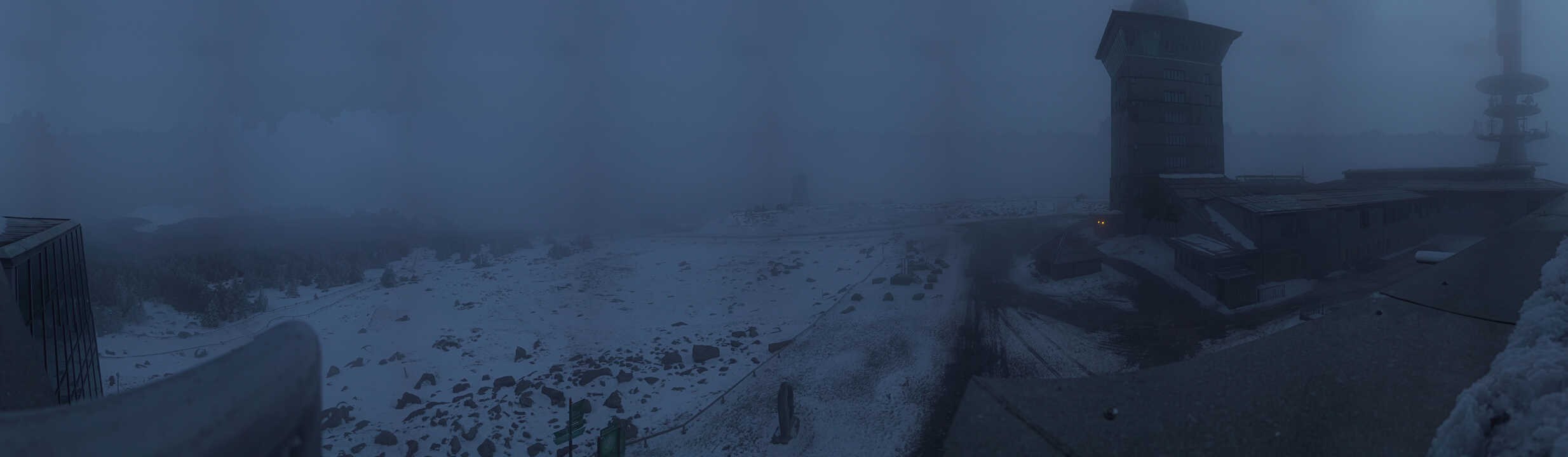 Archiv Foto Webcam Wernigerode - Ausblick vom Brocken