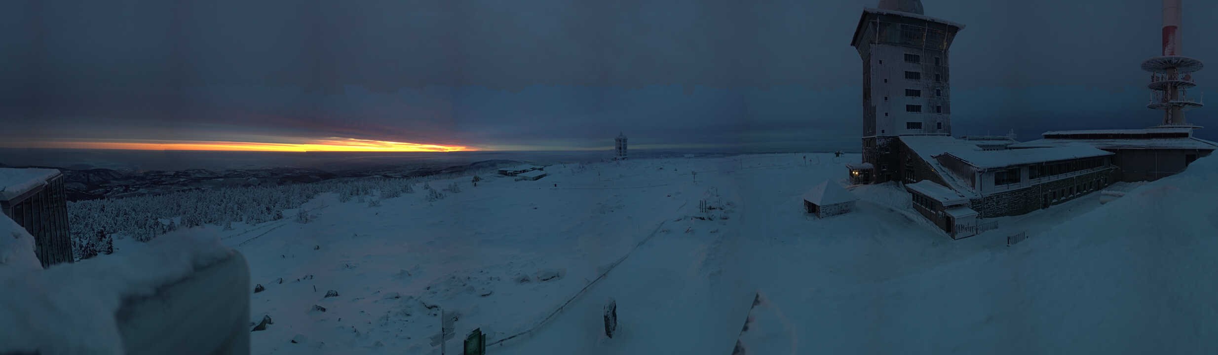 Archiv Foto Webcam Wernigerode - Ausblick vom Brocken
