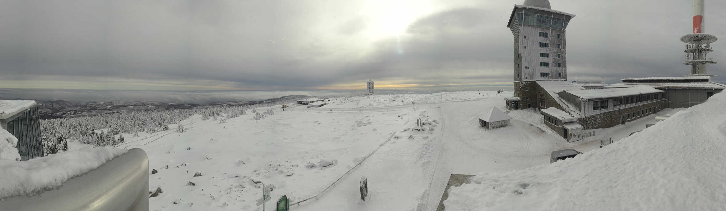 Archiv Foto Webcam Wernigerode - Ausblick vom Brocken