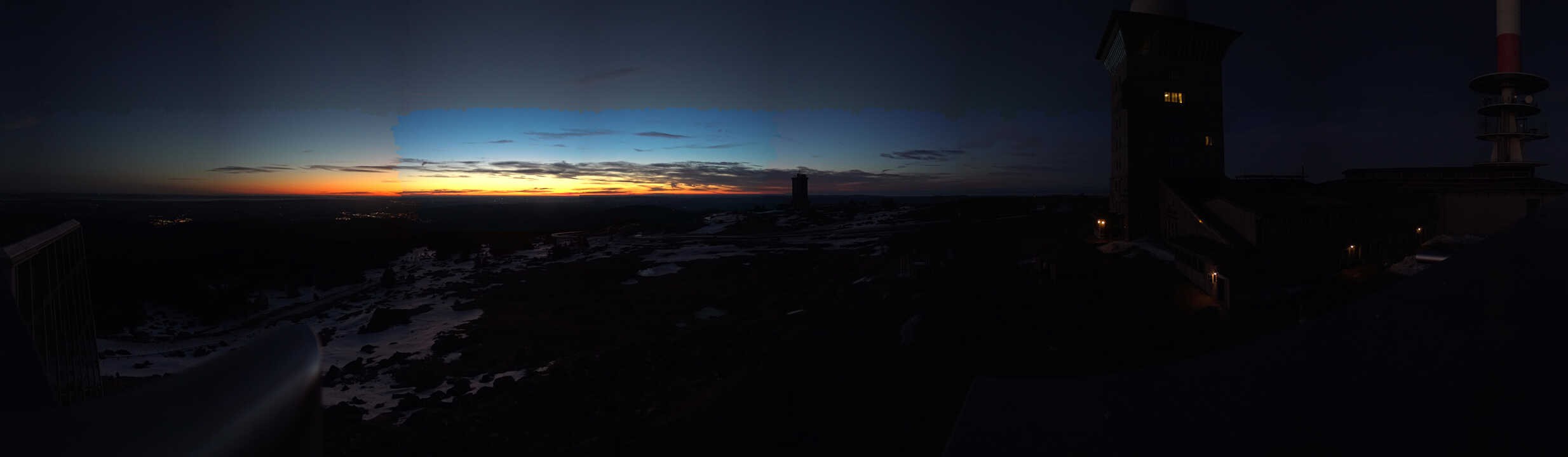 Archived image Webcam Wernigerode - Brocken