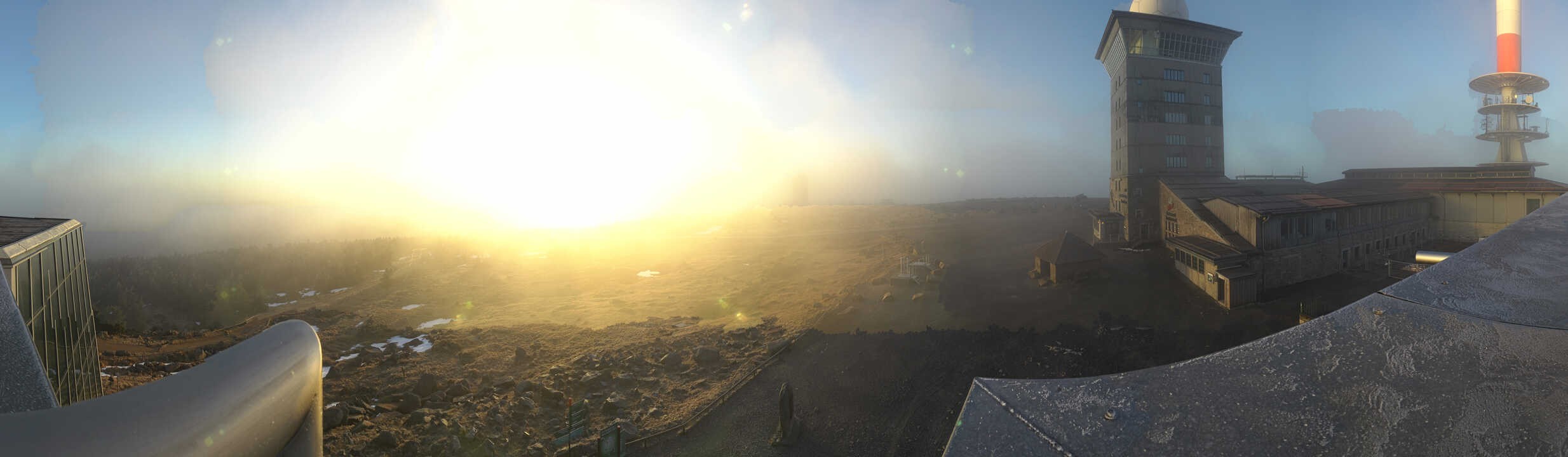 Archiv Foto Webcam Wernigerode - Ausblick vom Brocken