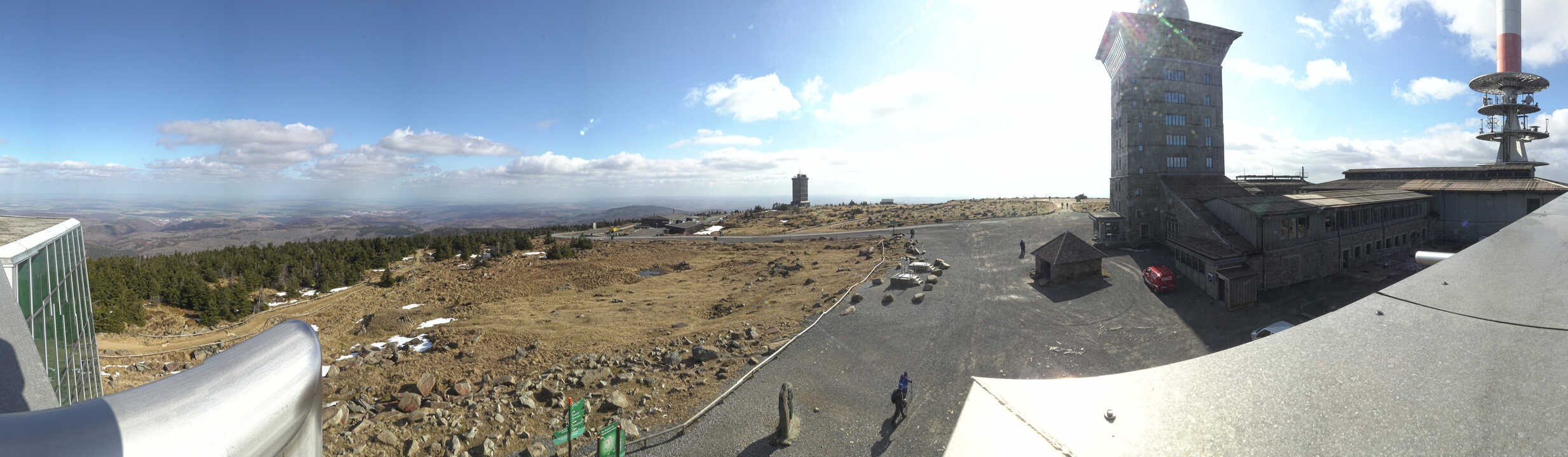 Archiv Foto Webcam Wernigerode - Ausblick vom Brocken