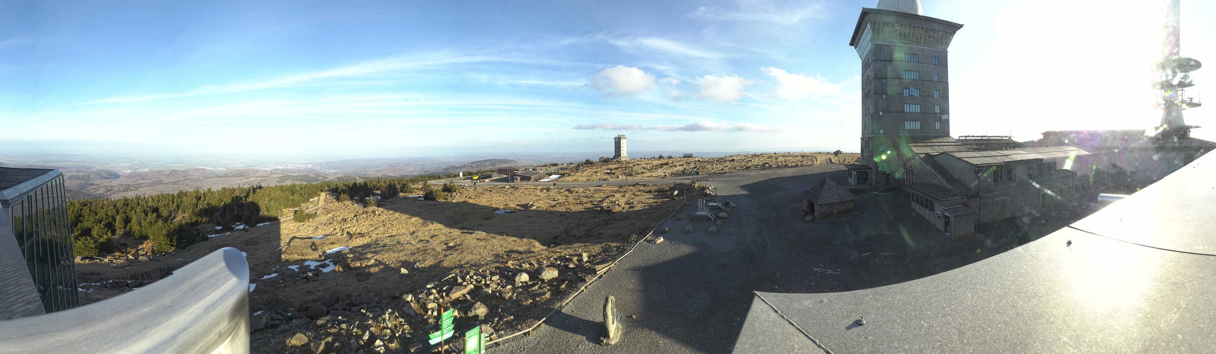 Archiv Foto Webcam Wernigerode - Ausblick vom Brocken