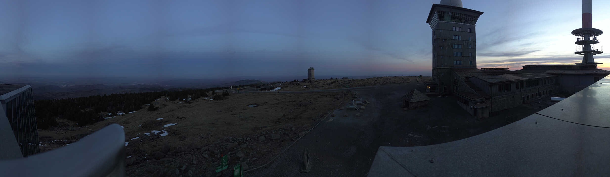 Archiv Foto Webcam Wernigerode - Ausblick vom Brocken