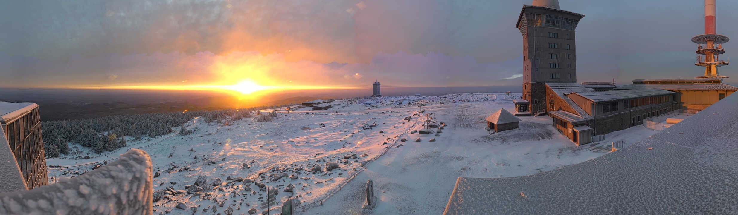 Archiv Foto Webcam Wernigerode - Ausblick vom Brocken
