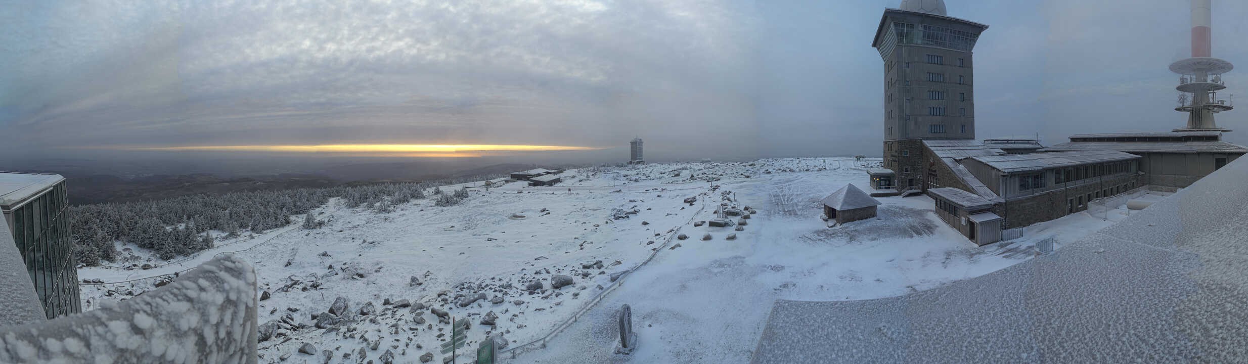 Archiv Foto Webcam Wernigerode - Ausblick vom Brocken