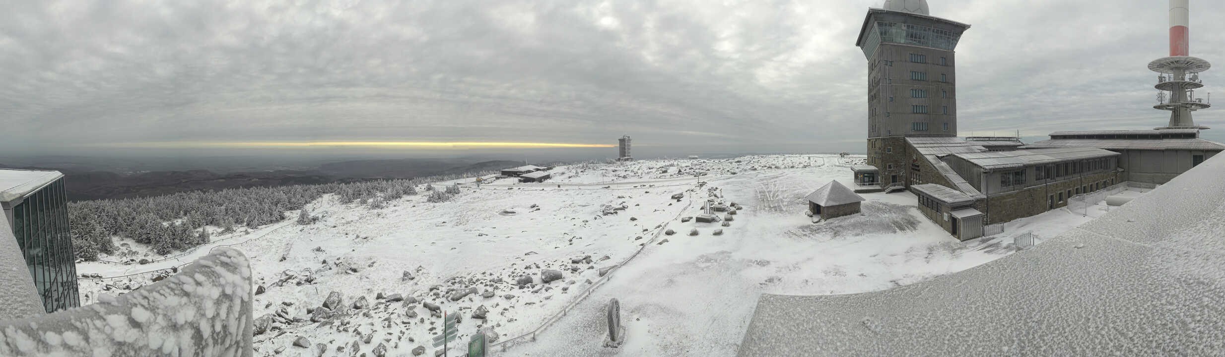 Archiv Foto Webcam Wernigerode - Ausblick vom Brocken