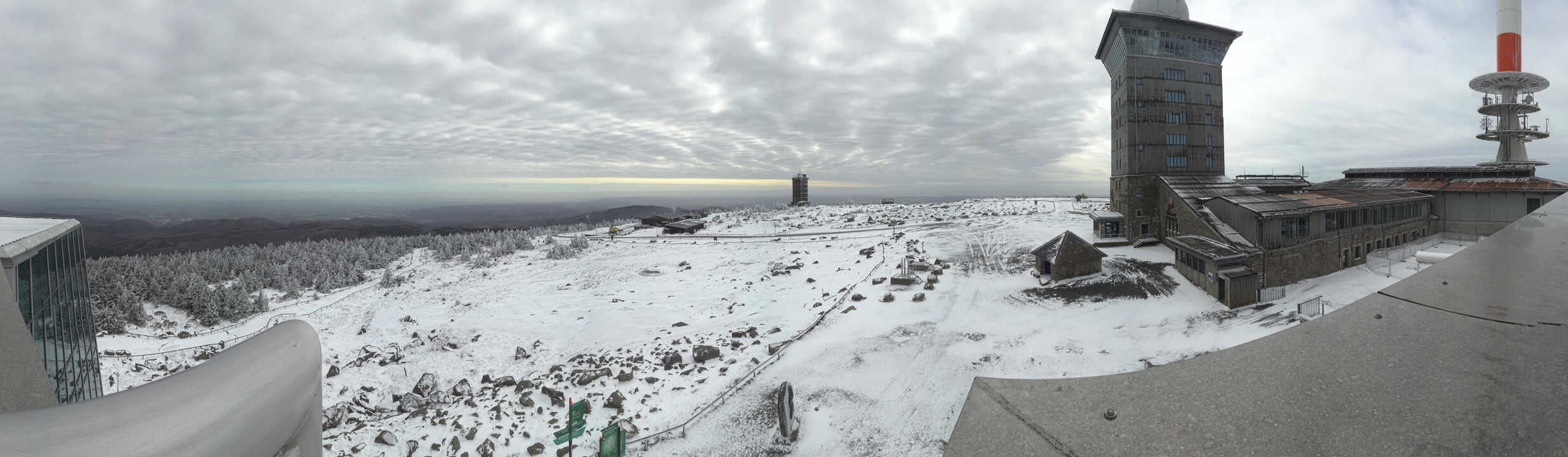 Archiv Foto Webcam Wernigerode - Ausblick vom Brocken