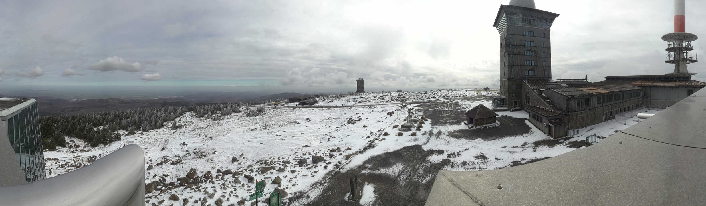 Archiv Foto Webcam Wernigerode - Ausblick vom Brocken