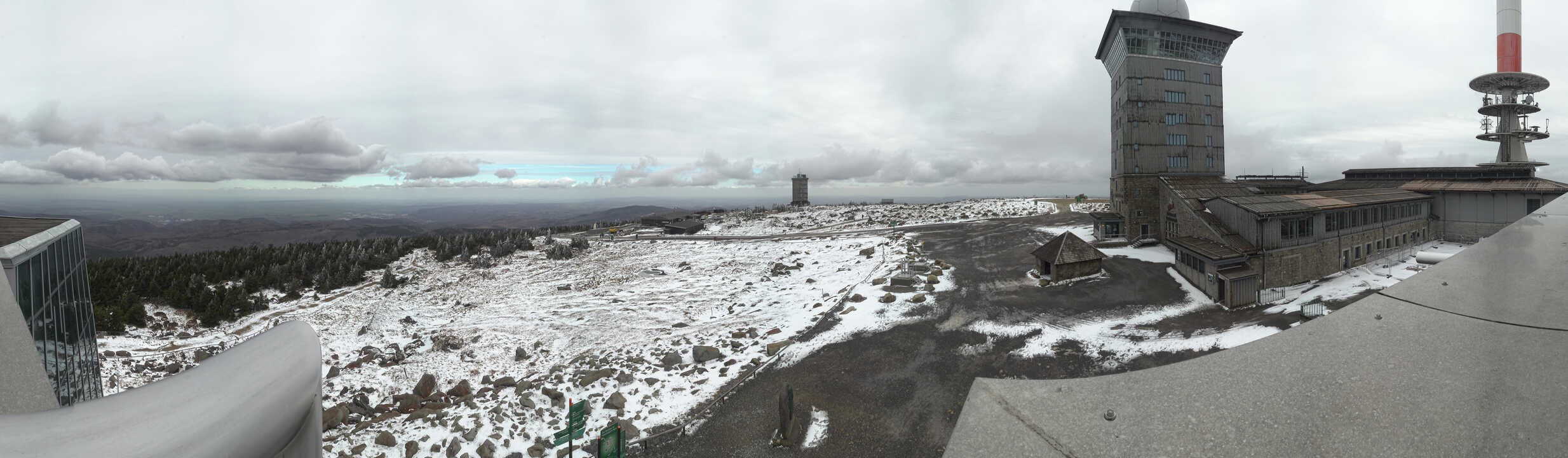 Archiv Foto Webcam Wernigerode - Ausblick vom Brocken