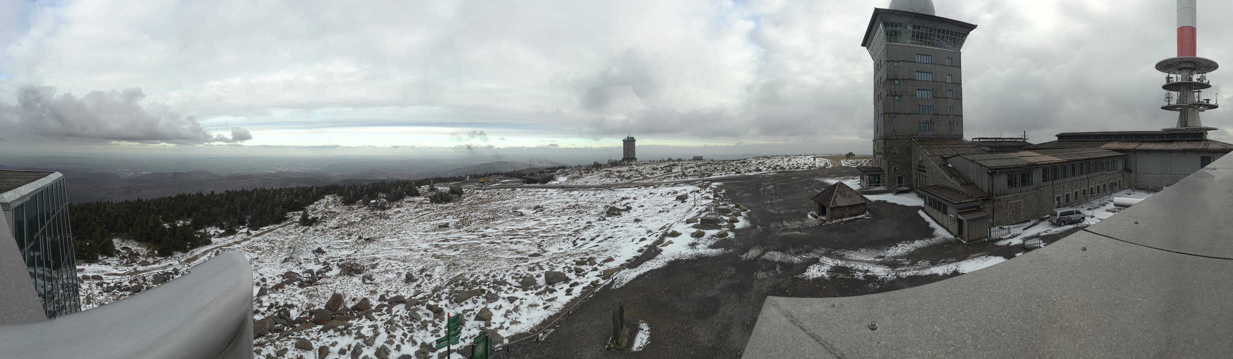 Archiv Foto Webcam Wernigerode - Ausblick vom Brocken