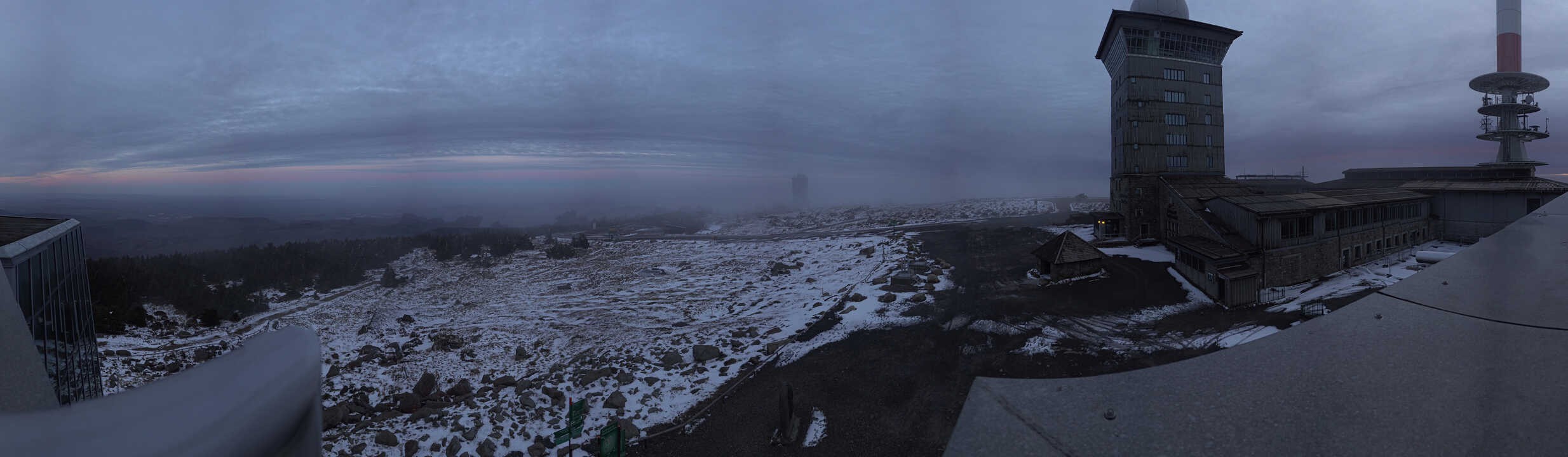 Archiv Foto Webcam Wernigerode - Ausblick vom Brocken