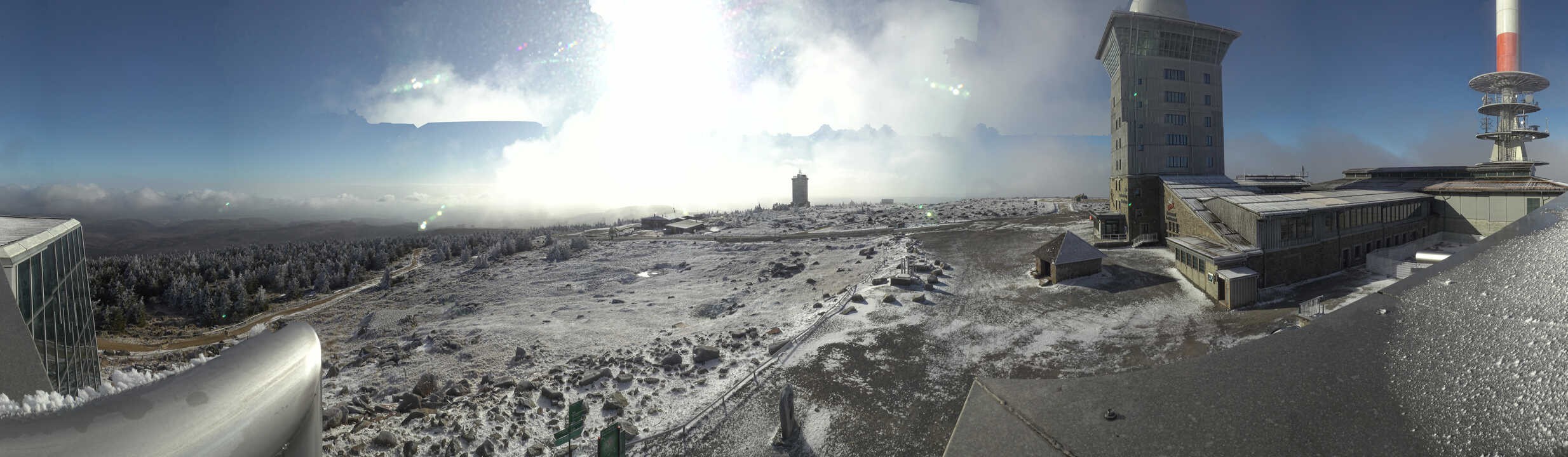 Archiv Foto Webcam Wernigerode - Ausblick vom Brocken