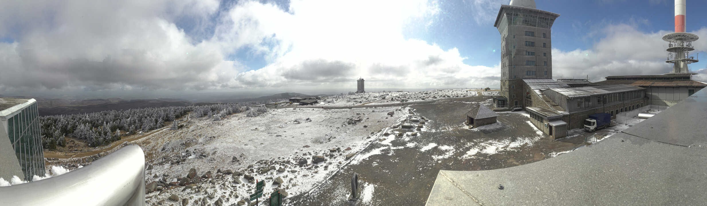 Archiv Foto Webcam Wernigerode - Ausblick vom Brocken