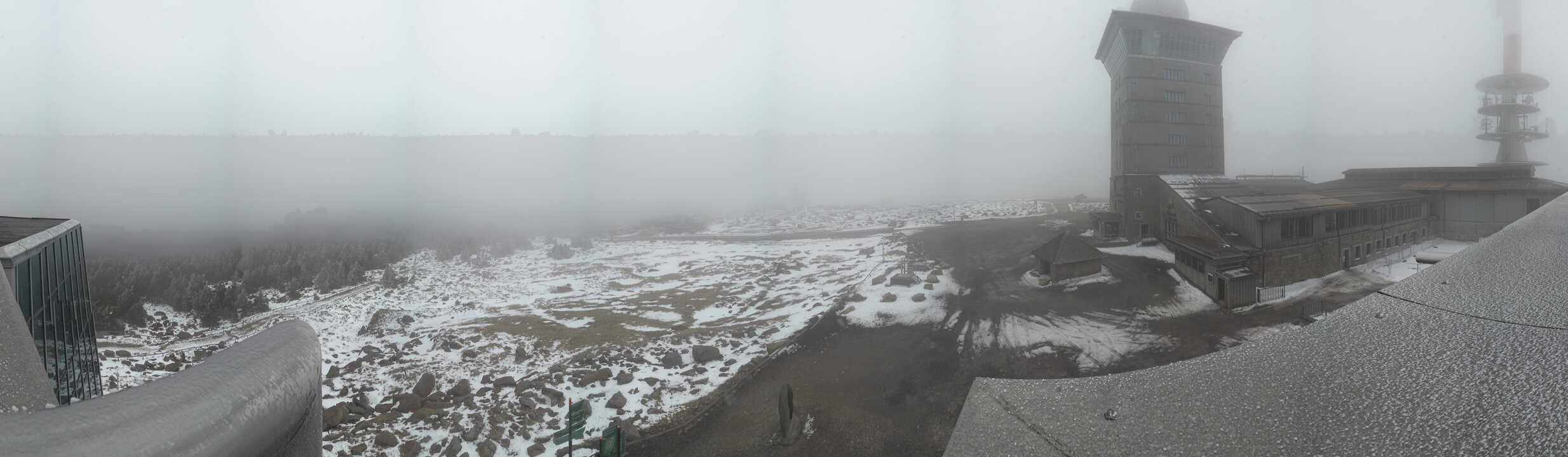 Archiv Foto Webcam Wernigerode - Ausblick vom Brocken