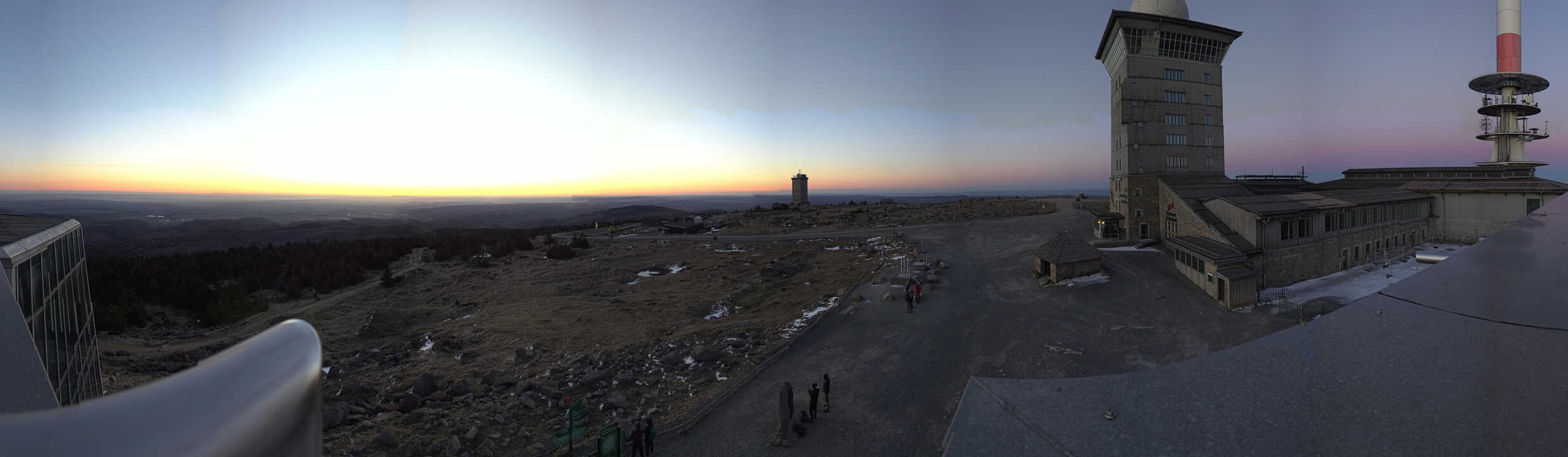 Archiv Foto Webcam Wernigerode - Ausblick vom Brocken
