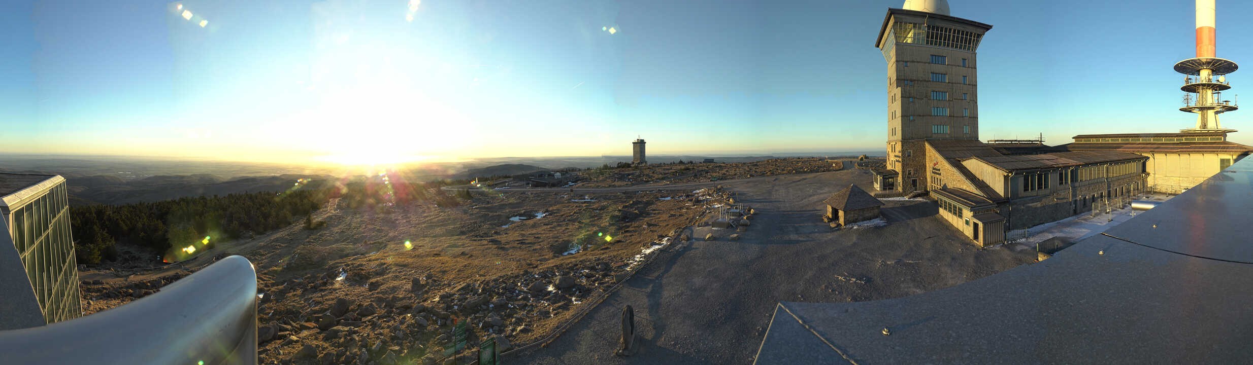 Archiv Foto Webcam Wernigerode - Ausblick vom Brocken