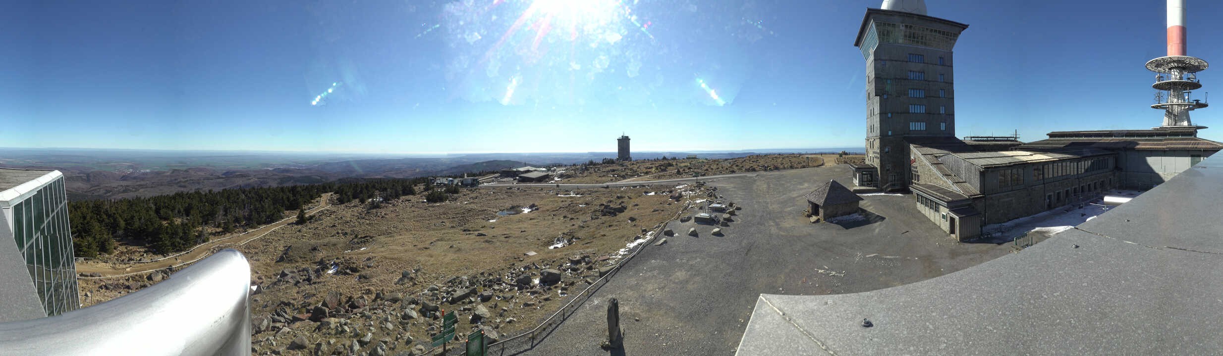 Archiv Foto Webcam Wernigerode - Ausblick vom Brocken