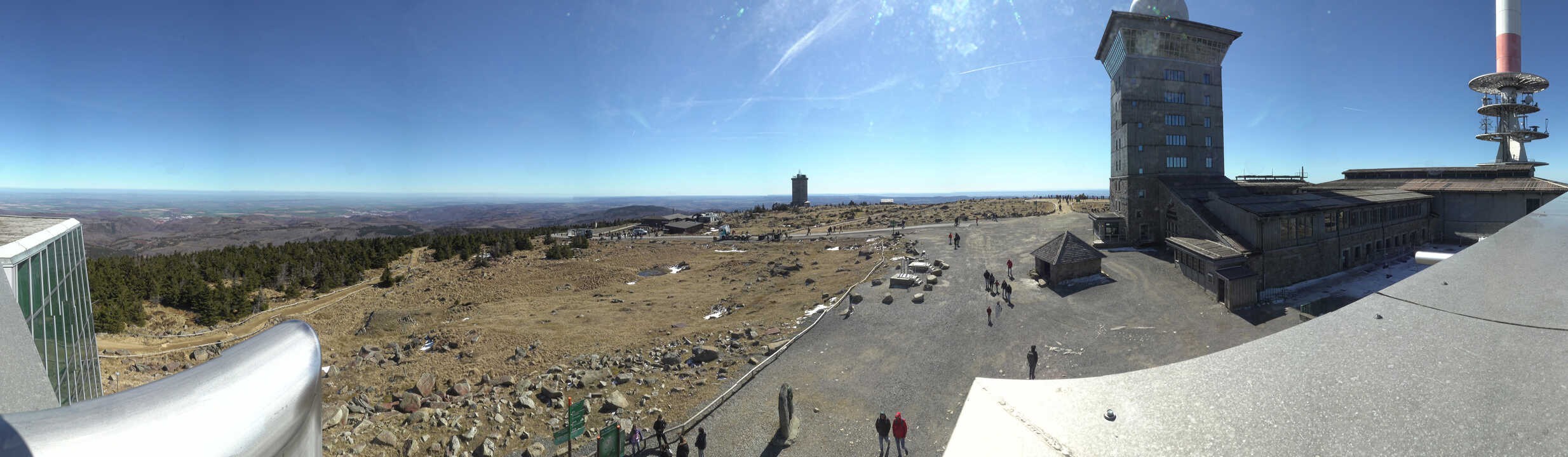 Archiv Foto Webcam Wernigerode - Ausblick vom Brocken