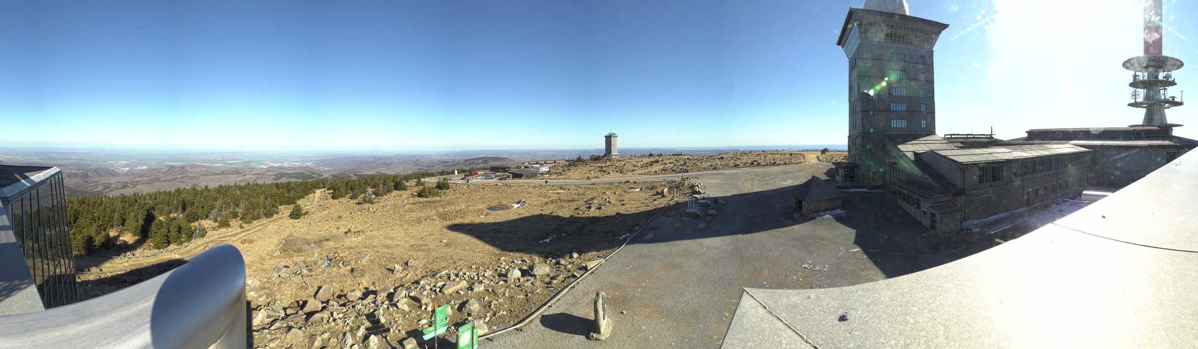 Archiv Foto Webcam Wernigerode - Ausblick vom Brocken