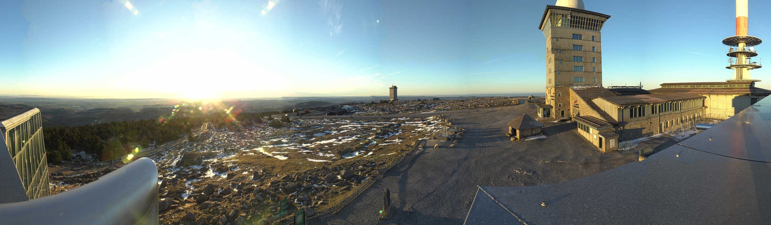 Archiv Foto Webcam Wernigerode - Ausblick vom Brocken