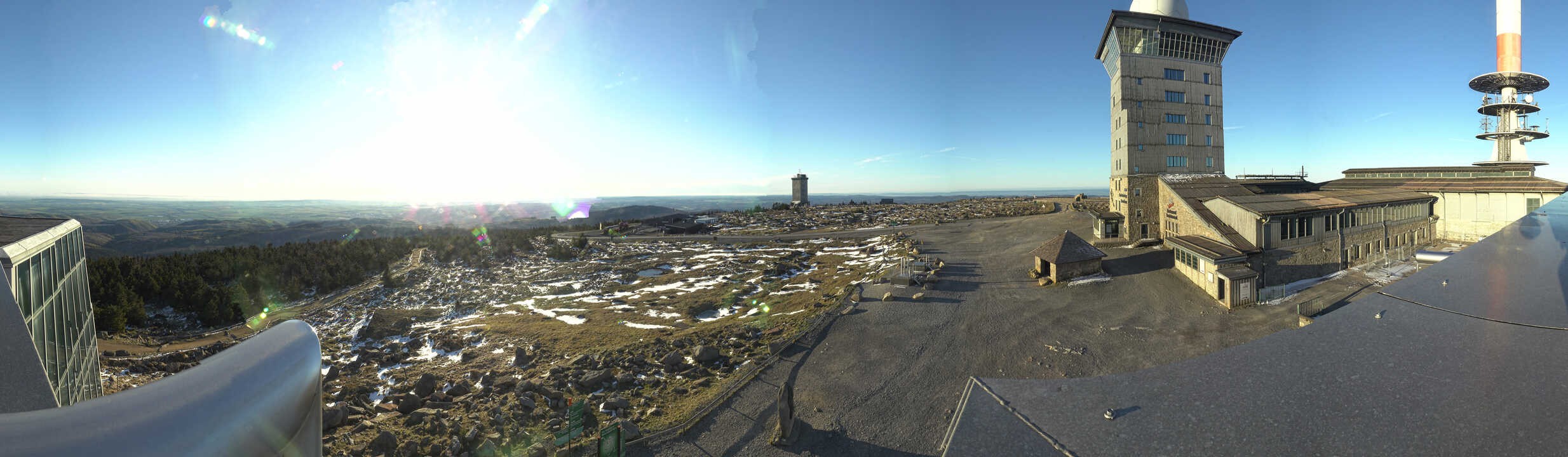 Archiv Foto Webcam Wernigerode - Ausblick vom Brocken