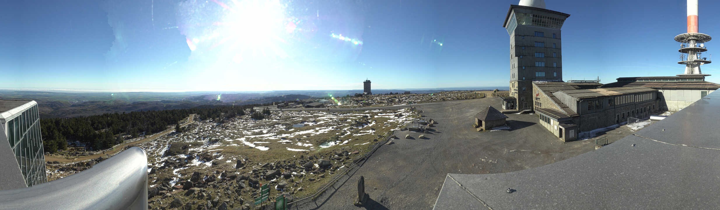 Archiv Foto Webcam Wernigerode - Ausblick vom Brocken