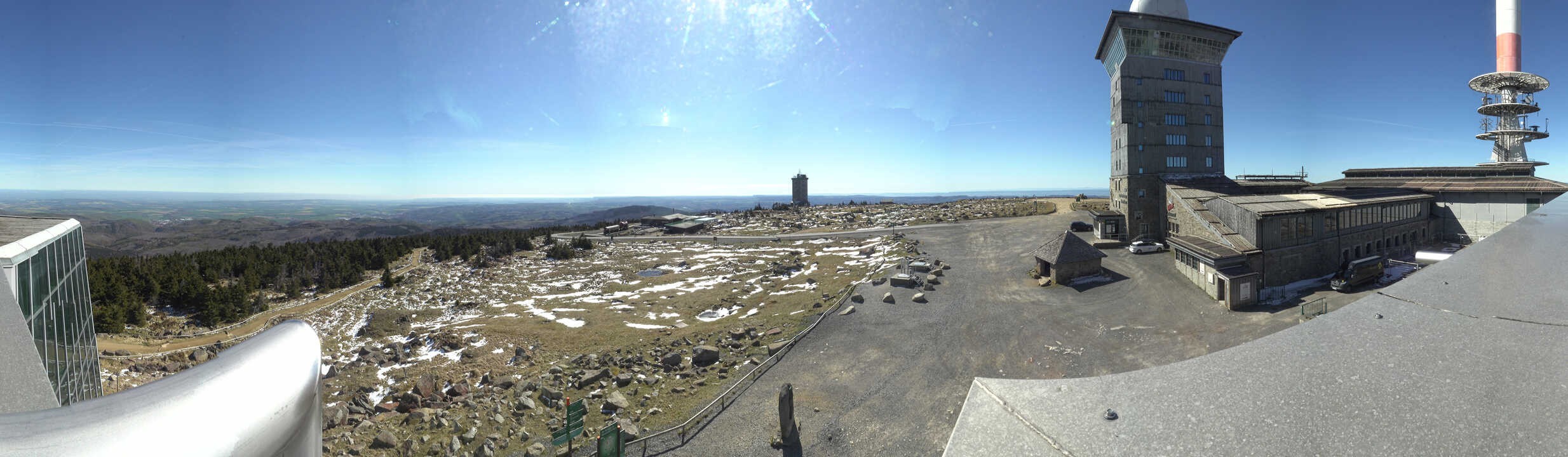 Archiv Foto Webcam Wernigerode - Ausblick vom Brocken