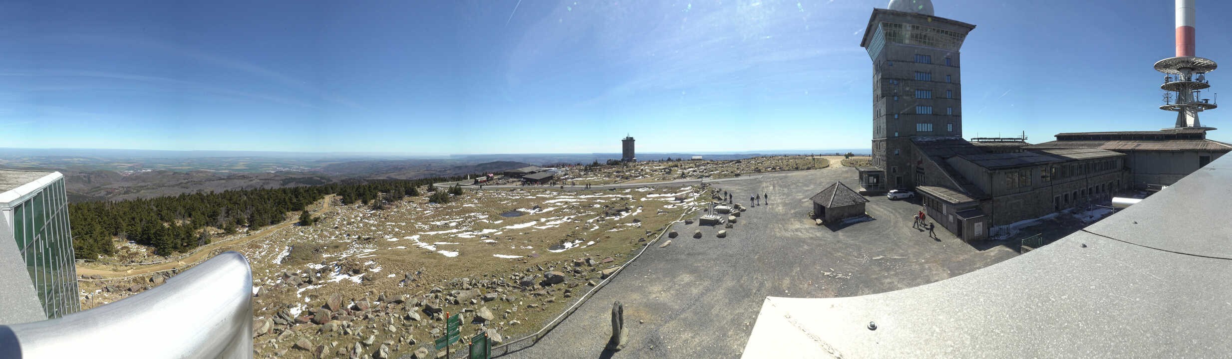 Archiv Foto Webcam Wernigerode - Ausblick vom Brocken