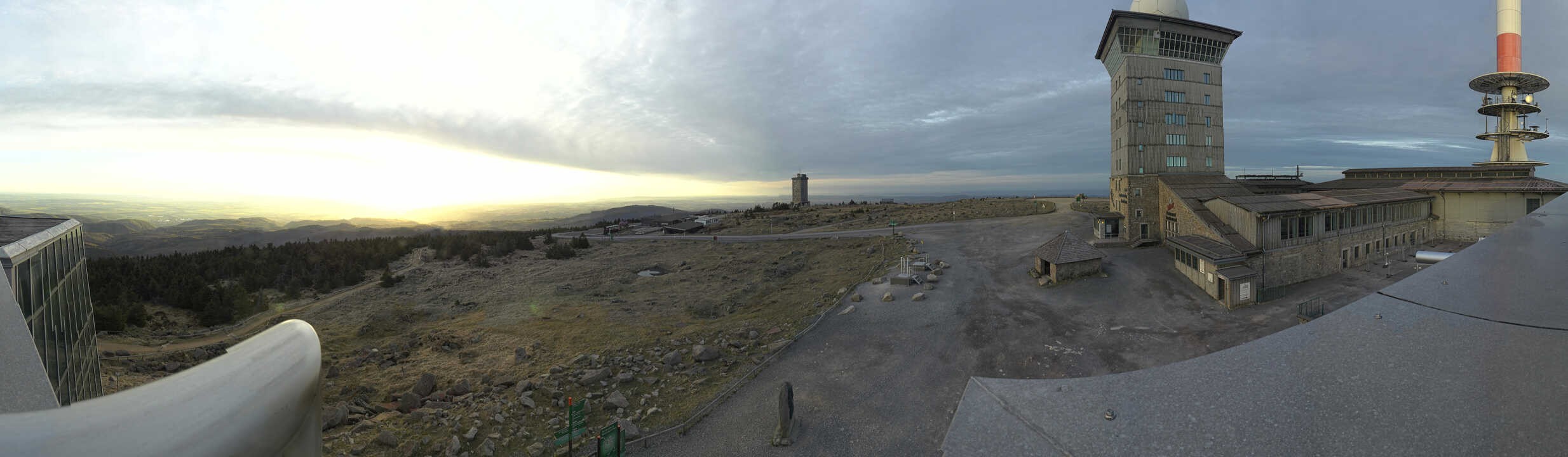 Archiv Foto Webcam Wernigerode - Ausblick vom Brocken
