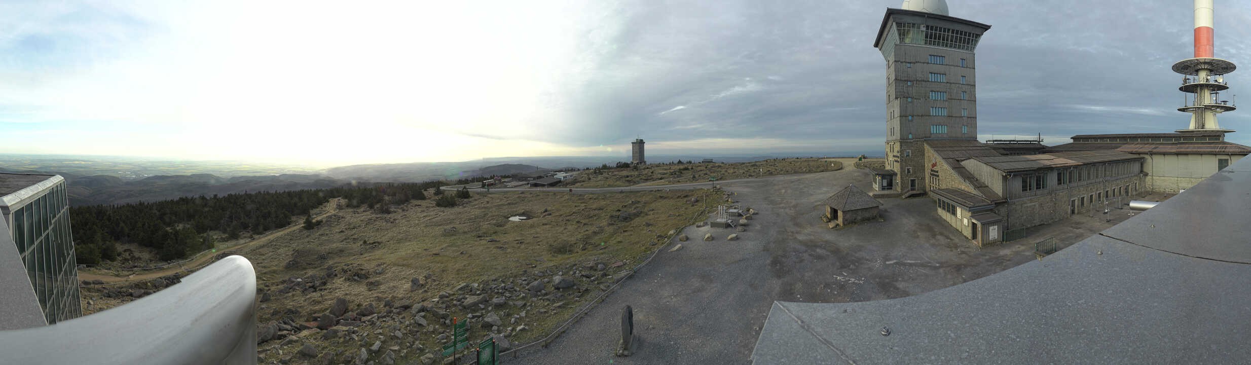 Archiv Foto Webcam Wernigerode - Ausblick vom Brocken