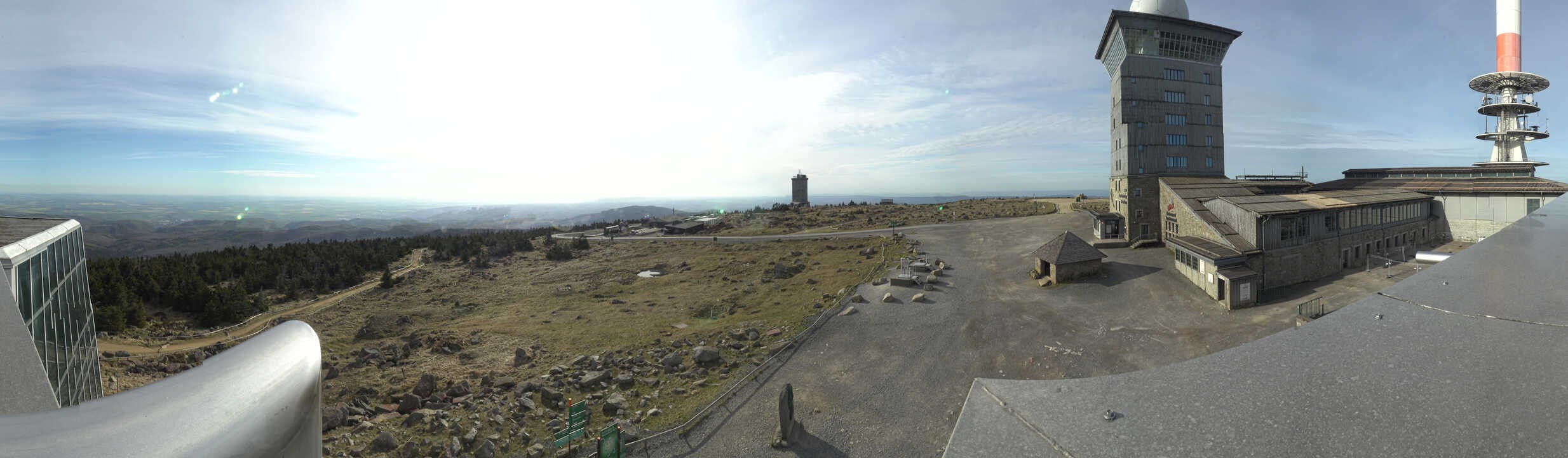 Archiv Foto Webcam Wernigerode - Ausblick vom Brocken