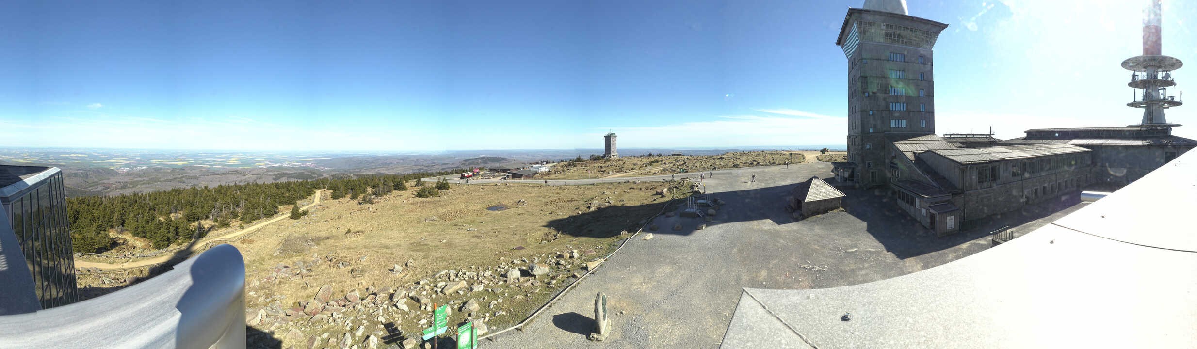 Archiv Foto Webcam Wernigerode - Ausblick vom Brocken