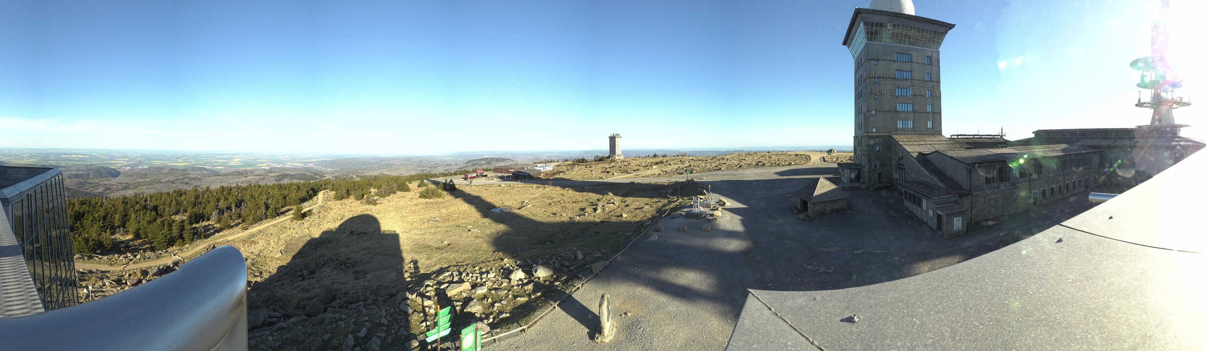 Archiv Foto Webcam Wernigerode - Ausblick vom Brocken