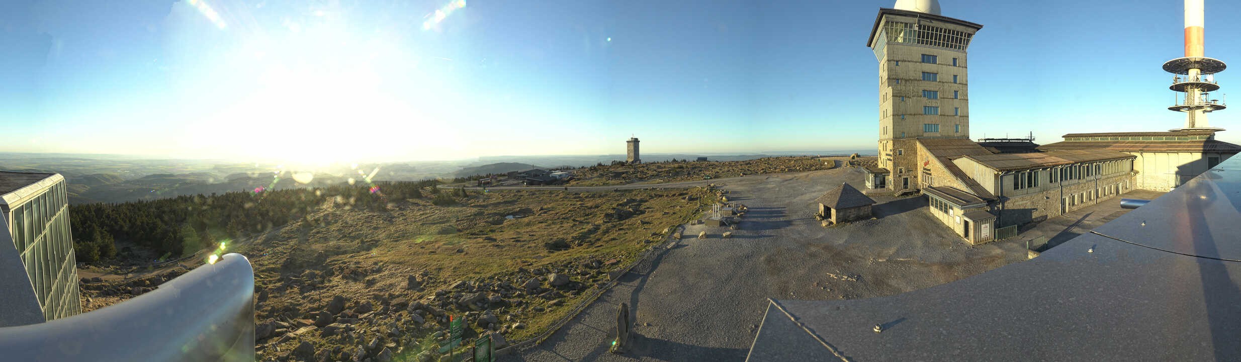 Archiv Foto Webcam Wernigerode - Ausblick vom Brocken
