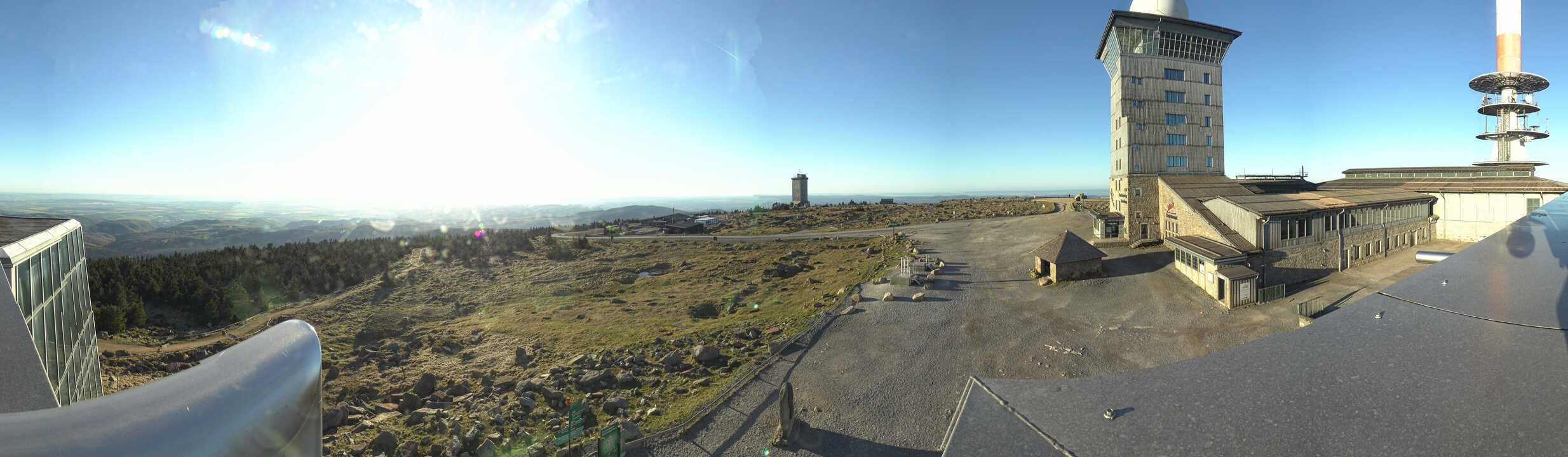 Archiv Foto Webcam Wernigerode - Ausblick vom Brocken