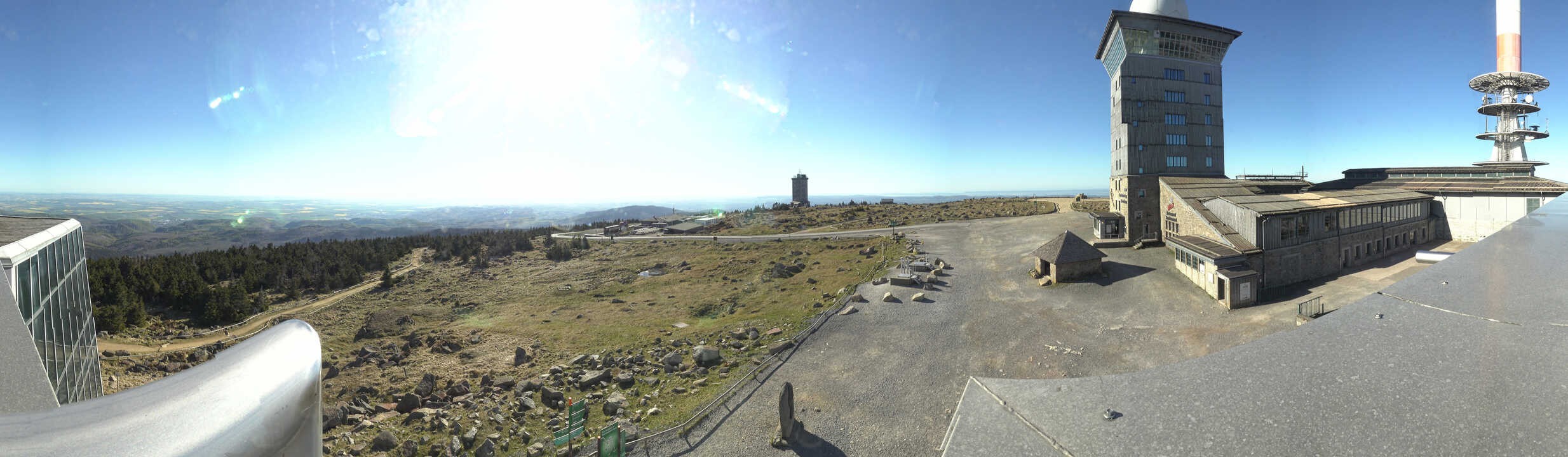 Archiv Foto Webcam Wernigerode - Ausblick vom Brocken