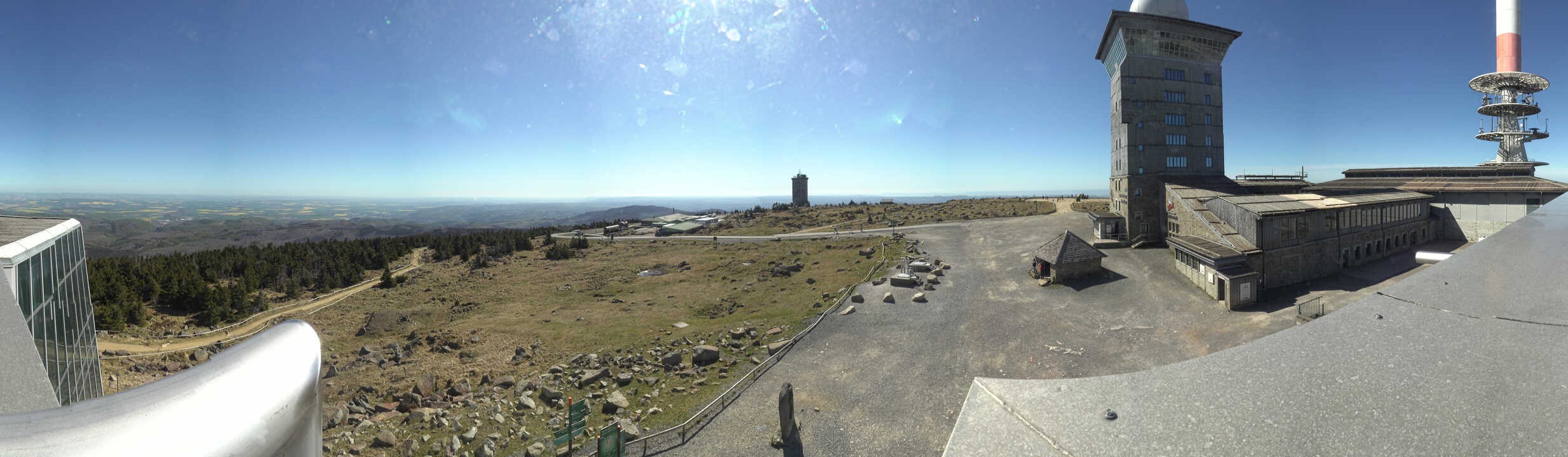 Archiv Foto Webcam Wernigerode - Ausblick vom Brocken