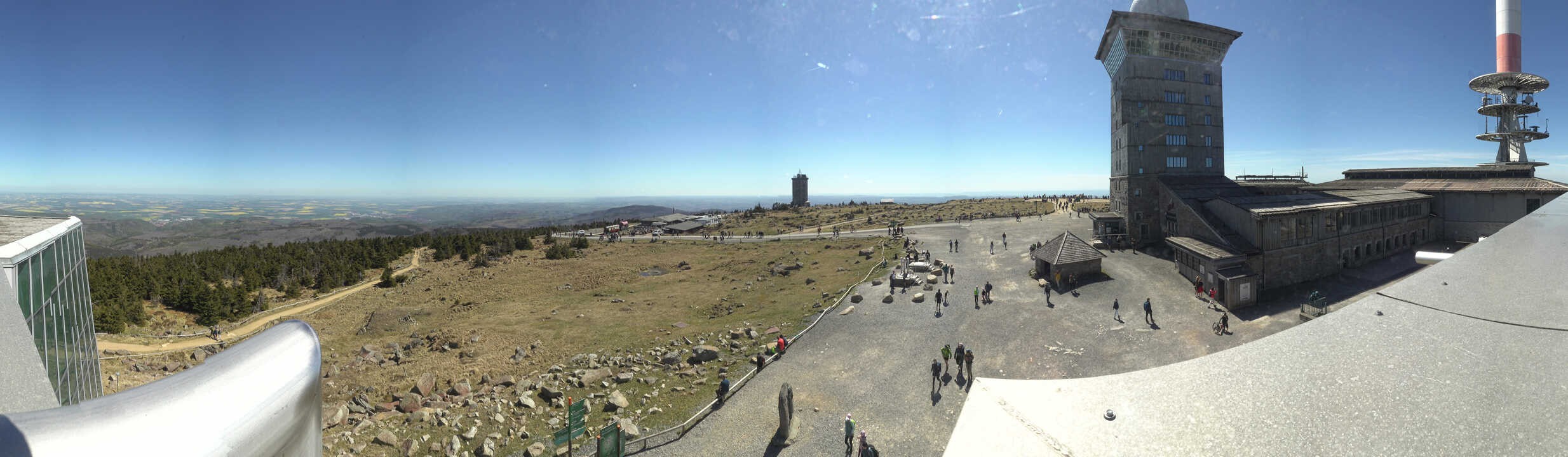 Archiv Foto Webcam Wernigerode - Ausblick vom Brocken